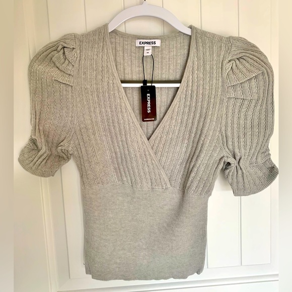 Express Sweaters - Express Gray Sweater NEW!